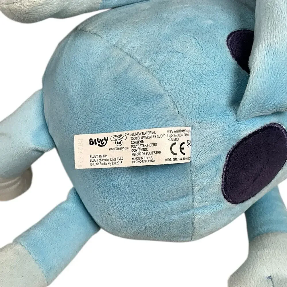 Bluey Plush Toy Cuddling Imaginative Play Collectible Blue Soft